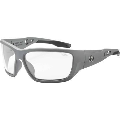 Skullerz BALDR Clear Lens Matte Gray Safety Glasses1