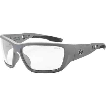 Skullerz BALDR Anti-Fog Clear Lens Matte Gray Safety Glasses1