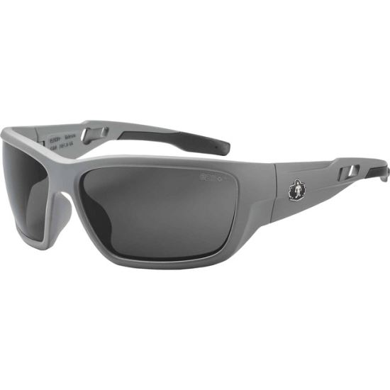 Skullerz BALDR Anti-Fog Smoke Lens Matte Gray Safety Glasses1