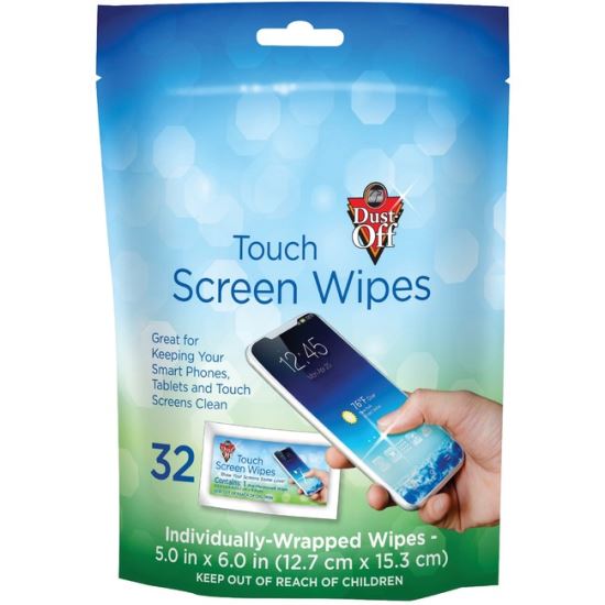 Dust-Off Electronics Screen Wipes - DTSW321