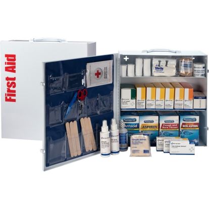 First Aid Only 3-shelf 100-person First Aid Kit1