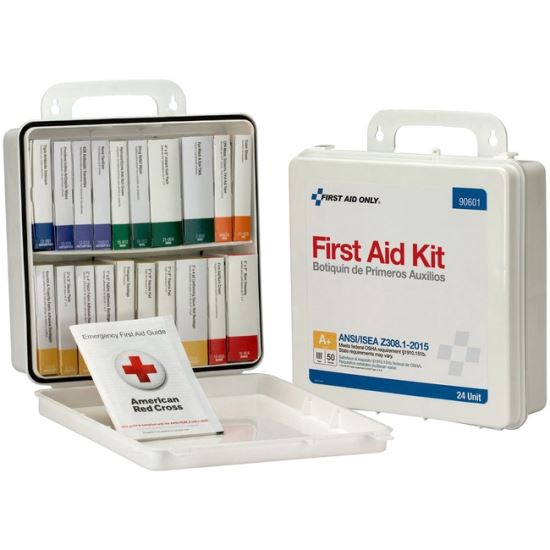 First Aid Only 50-Person Unitized Plastic First Aid Kit - ANSI Compliant1