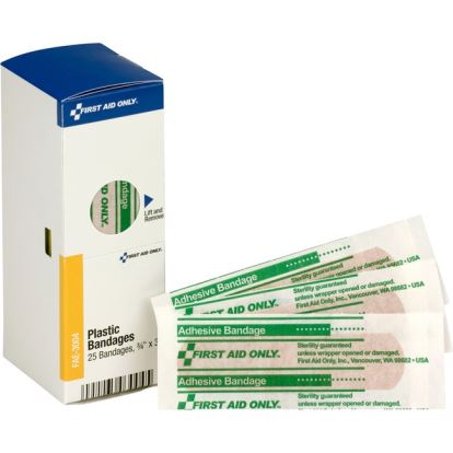 First Aid Only 3" Plastic Bandages1