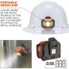 Skullerz 8971LED Full Brim Hard Hat2