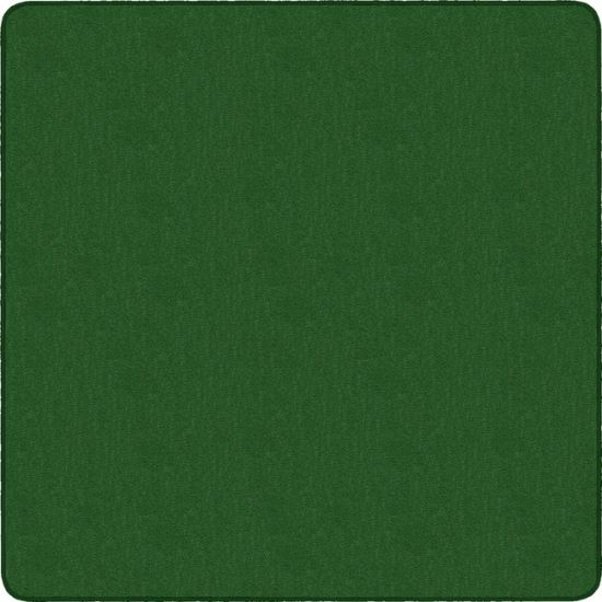 Flagship Carpets Classic Solid Color 6' Square Rug1