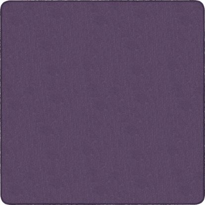 Flagship Carpets Classic Solid Color 6' Square Rug1