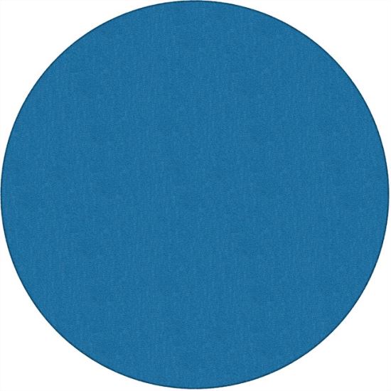 Flagship Carpets Classic Solid Color 6' Round Rug1