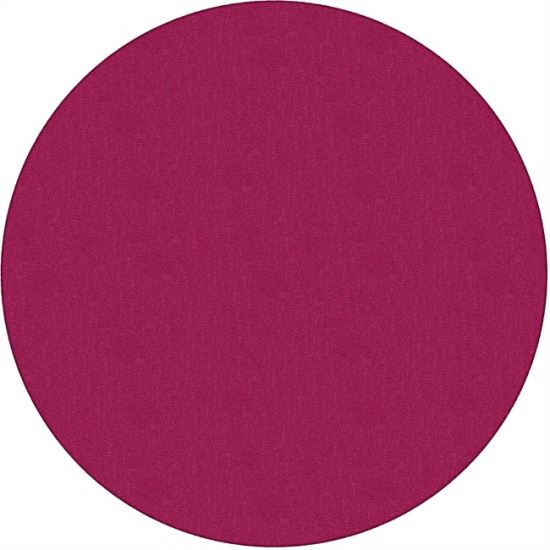 Flagship Carpets Classic Solid Color 6' Round Rug1