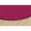 Flagship Carpets Classic Solid Color 6' Round Rug3