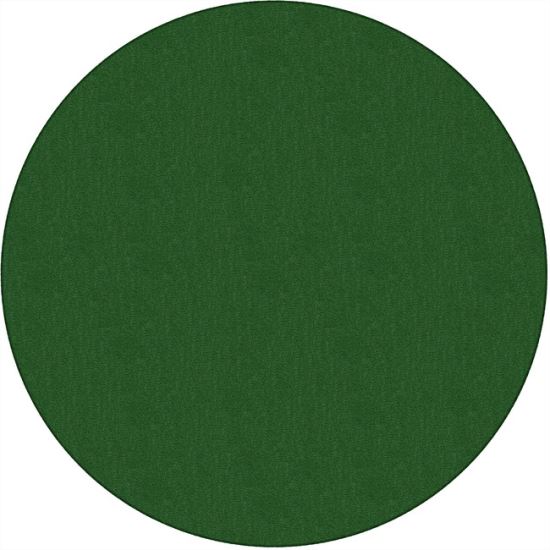 Flagship Carpets Classic Solid Color 6' Round Rug1