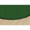 Flagship Carpets Classic Solid Color 6' Round Rug4