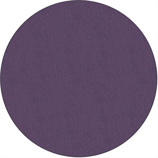 Flagship Carpets Classic Solid Color 6' Round Rug1