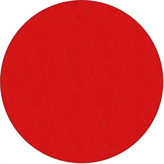 Flagship Carpets Classic Solid Color 6' Round Rug1