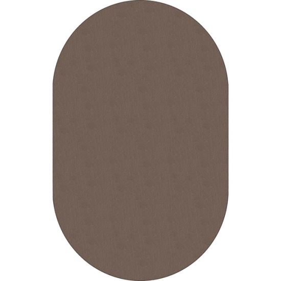 Flagship Carpets Classic Solid Color 12' Oval Rug1