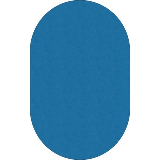 Flagship Carpets Classic Solid Color 12' Oval Rug1