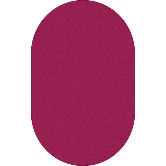 Flagship Carpets Classic Solid Color 12' Oval Rug1