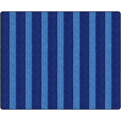 Flagship Carpets Basketweave Stripes Classroom Rug1