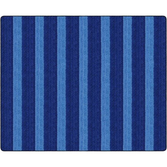 Flagship Carpets Basketweave Stripes Classroom Rug1