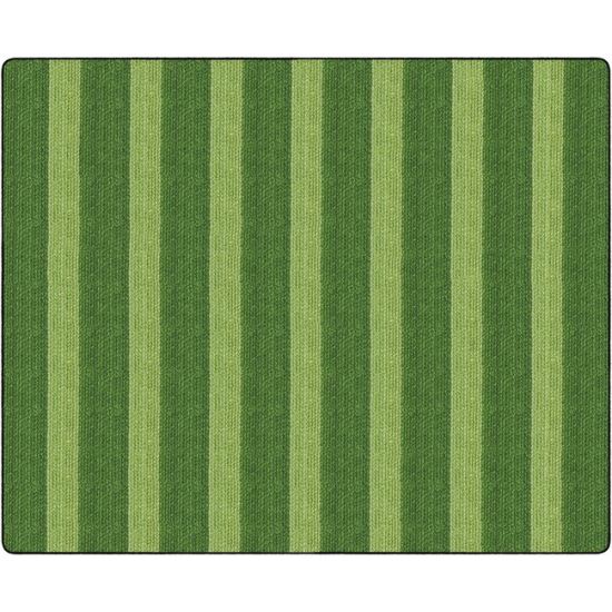 Flagship Carpets Basketweave Stripes Classroom Rug1