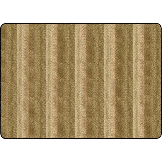 Flagship Carpets Basketweave Stripes Classroom Rug1