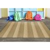 Flagship Carpets Basketweave Stripes Classroom Rug3