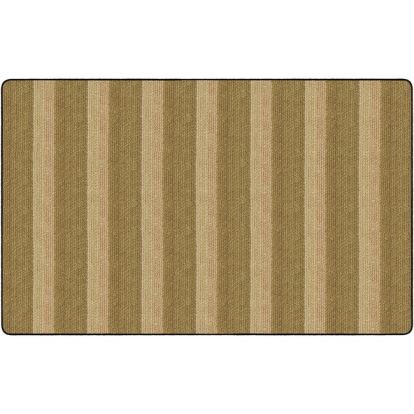 Flagship Carpets Basketweave Stripes Classroom Rug1