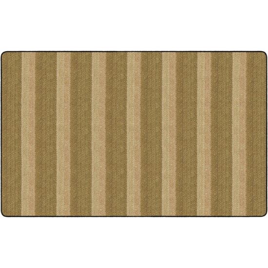 Flagship Carpets Basketweave Stripes Classroom Rug1