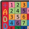 Flagship Carpets Math Collection Addition/Subtraction Rug6