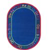 Flagship Carpets Know Your ABCs Oval Rug1