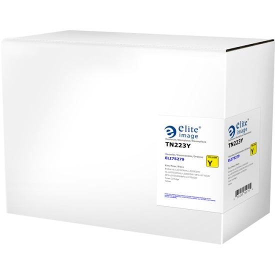 Elite Image Remanufactured Standard Yield Laser Toner Cartridge - Alternative for Brother TN223, TN227 - Yellow - 1 Each1