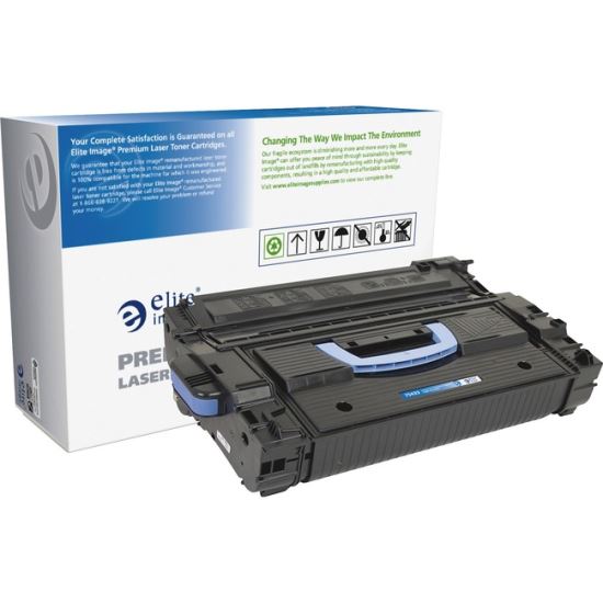 Elite Image Remanufactured MICR Laser Toner Cartridge - Alternative for HP 43X (C8543X) - Black - 1 Each1