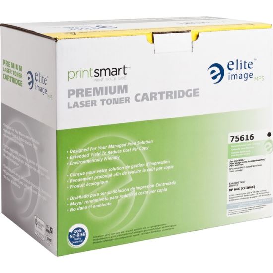 Elite Image Remanufactured Laser Toner Cartridge - Alternative for HP 64X (CC364X) - Black - 1 Each1