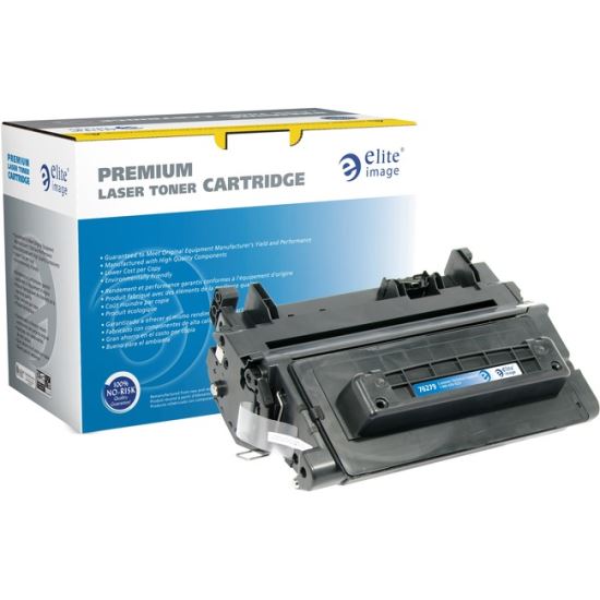 Elite Image Remanufactured Extended Yield Laser Toner Cartridge - Alternative for HP 90A (CE390A) - Black - 1 Each1