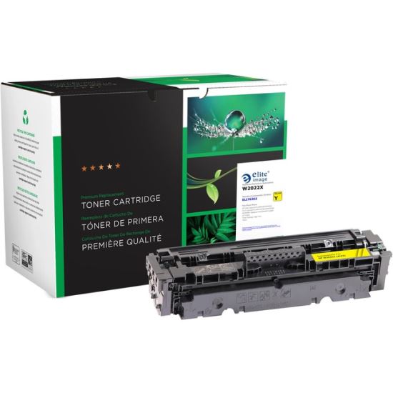 Elite Image Remanufactured High Yield Laser Toner Cartridge - Alternative for HP 414X - Yellow - 1 Each1