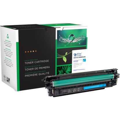 Elite Image Remanufactured High Yield Laser Toner Cartridge - Alternative for HP 657X - Cyan - 1 Each1