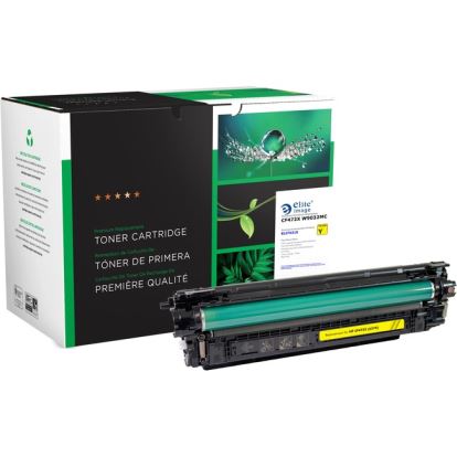 Elite Image Remanufactured High Yield Laser Toner Cartridge - Alternative for HP 657X - Yellow - 1 Each1