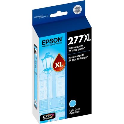 Epson Claria 277XL Original High Yield Inkjet Ink Cartridge - Light Cyan - 1 Each1