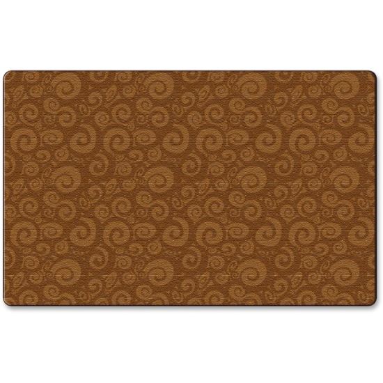 Flagship Carpets Solid Color Swirl Rug1