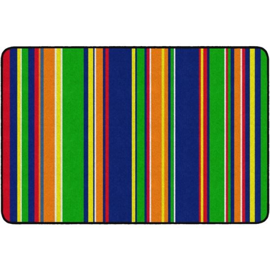 Flagship Carpets Basics Stripes Classroom Rug1