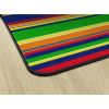 Flagship Carpets Basics Stripes Classroom Rug2