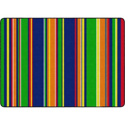 Flagship Carpets Basics Stripes Classroom Rug1