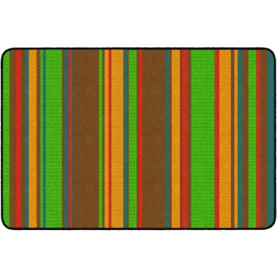 Flagship Carpets Basics Stripes Classroom Rug1