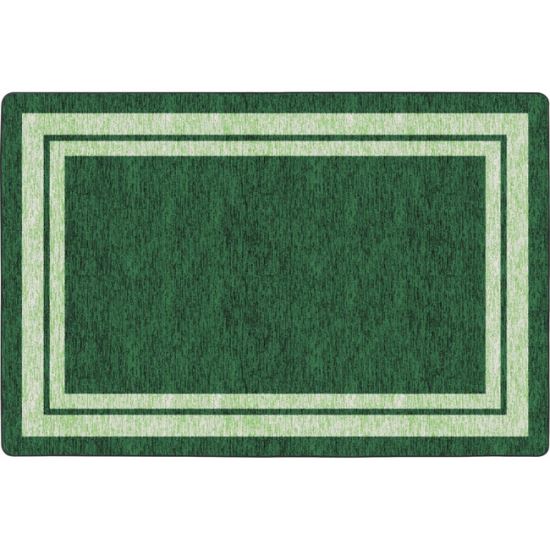 Flagship Carpets Double Light Tone Border Clover Rug1