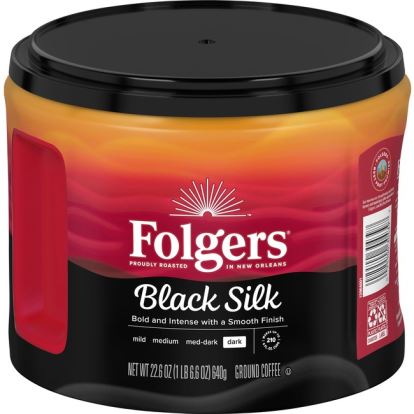 Folgers&reg; Ground Black Silk Dark Ground Coffee1