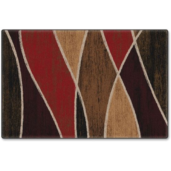 Flagship Carpets Red Waterford Design Rug1