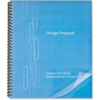 GBC Lined Design Binding Presentation Covers1