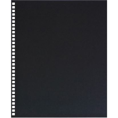 ProClick Pre-Punched Presentation Covers, Black, 11 x 8.5, Punched, 25/Pack1