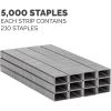 Fellowes ¼" Full Strip of Staples 5000pk6