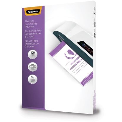 Fellowes Legal-Size Glossy Thermal Laminating Pouches1