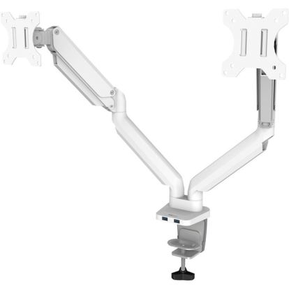 Fellowes Platinum Series Dual Monitor Arm - White1